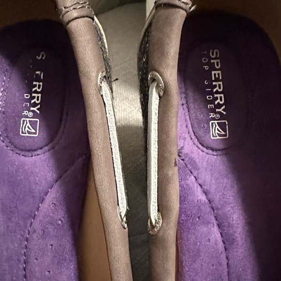 🔥 Sperry Top Sider Wedge Heels with Sequins - Picture 7 of 13